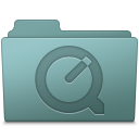 QuickTime Folder Willow Icon